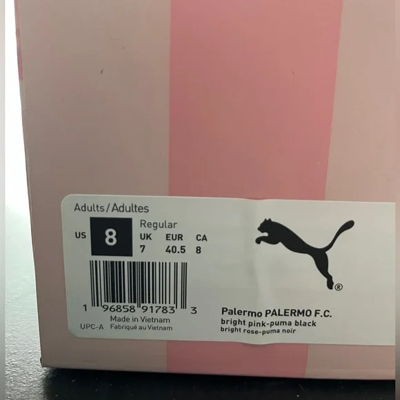 Puma Palermo FC pink shoes 9.5 women’s - Picture 4 of 9